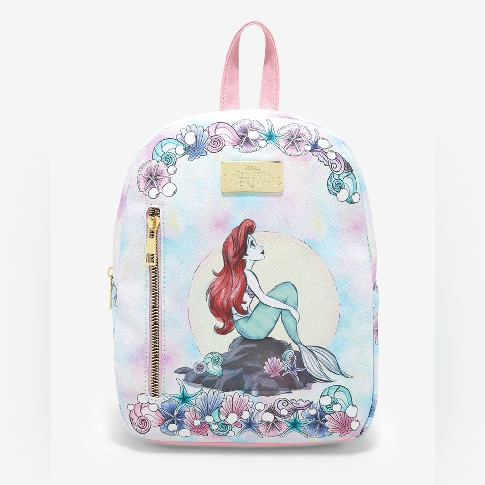 NWT✨ Disney Her Universe The Little Mermaid Ariel Rock Mini Backpack Purse
